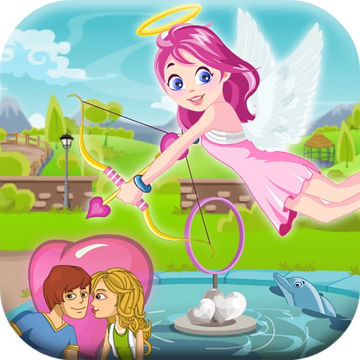 Cupid Love of Funny Zoo - Cupid's Arrow Shooter icon