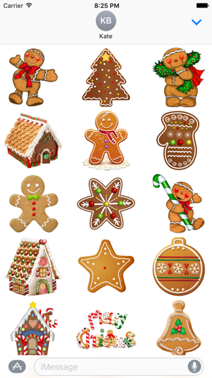 Gingerbread & Christmas Cookies Stickers(圖2)-速報App