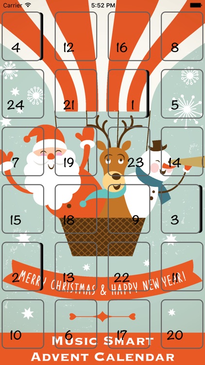 Piano Advent Calendar