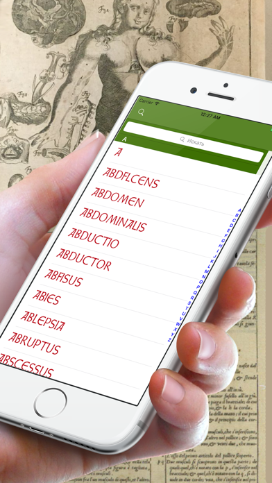 Screenshot #1 pour Латинский словарь для медиков
