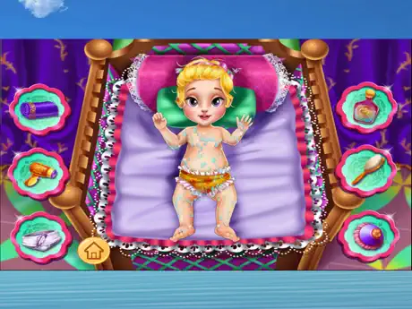 Sleeping Baby Bath