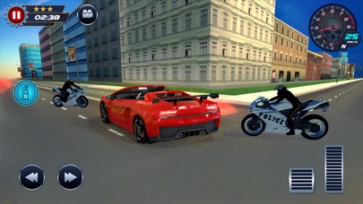 Police Bike Crime Chase iPhone screenshot