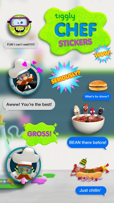 Tiggly Chef Stickers Screenshot 1 - AppWisp.com Tiggly Chef Stickers Screenshot 1 - AppWisp.com