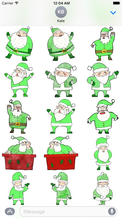 Green Santa! The DoodleBomb Collection