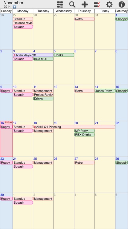 myCal PRO: Calendar & Event Organizer