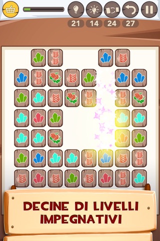 Three In A Row Majong - Indian Tiles screenshot 3