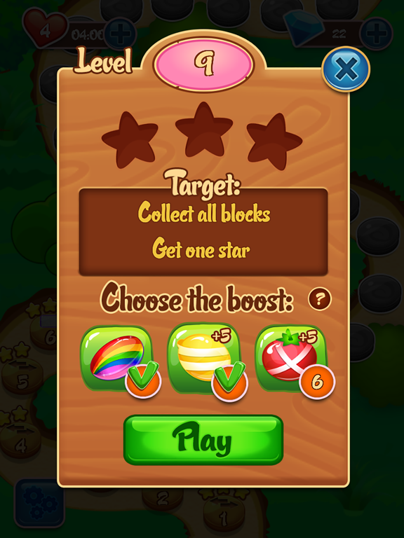 Farm King - Vegetable Match 3 Game iPad screenshot