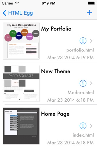 HTML Egg Website Creator screenshot 2
