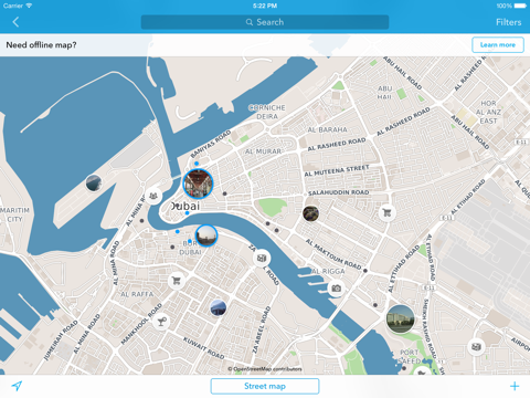 Screenshot #5 pour Dubai - Carte hors ligne et guide de la ville