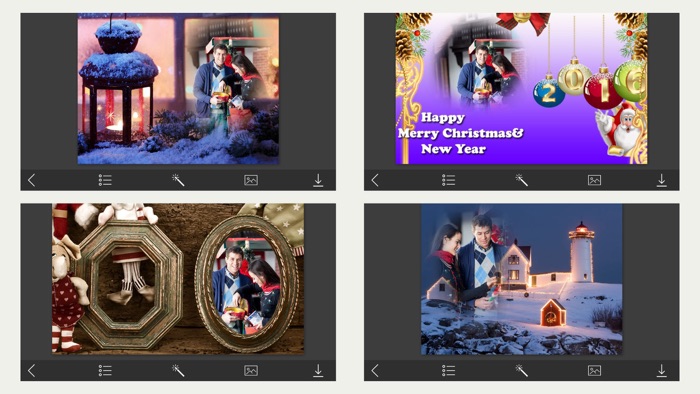 Christmas Santa Photo Frames - Photo Frame Master
