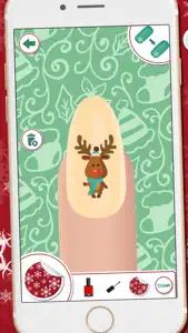 Christmas Nails - Fashion Xmas Manicure Designs screenshot #1 for iPhone