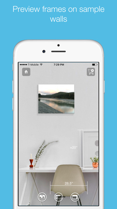 Screenshot #2 pour FrameIt AR - turn photos into beautiful frames