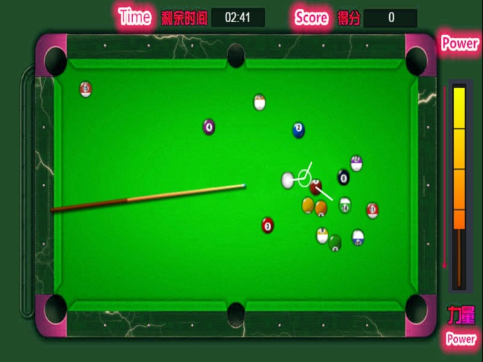 Snooker 12 Ball Billiard - Nice Girl Pool Game