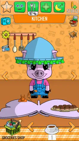 Game screenshot My Talking Pig - Virtual Pet Games apk