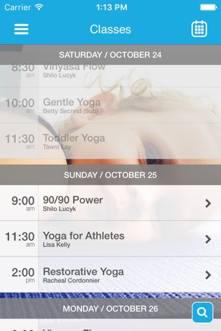 Live and Let Liv Yoga screenshot 3