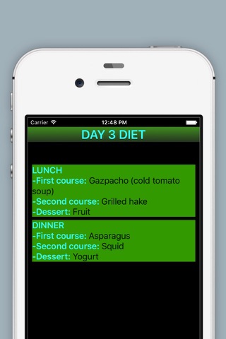 Diet FS aus screenshot 2