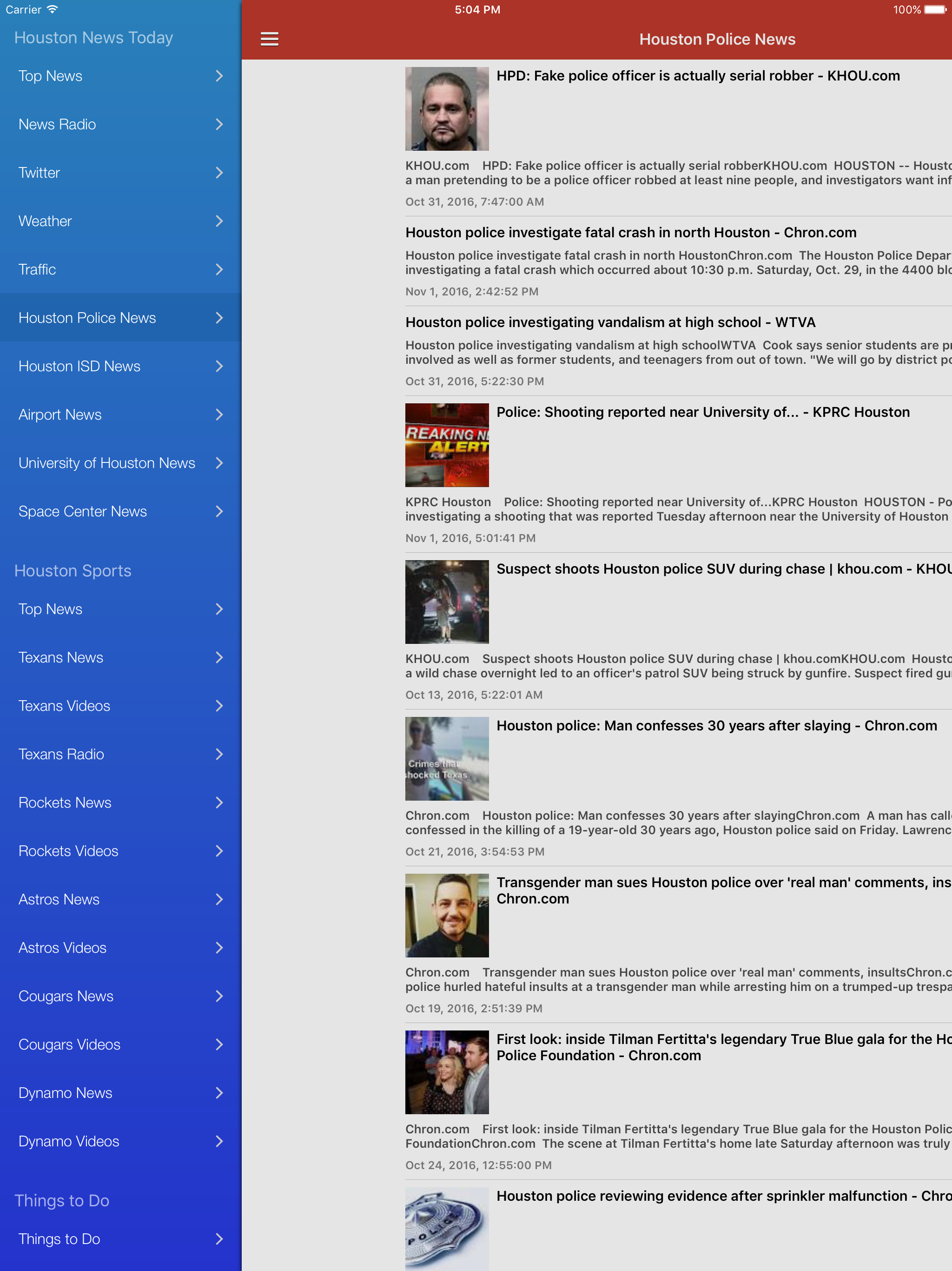 Houston News, Sports, School Updates & Radio screenshot 7