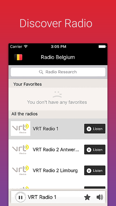 Screenshot #2 pour Radios Belgique - Radio Belge