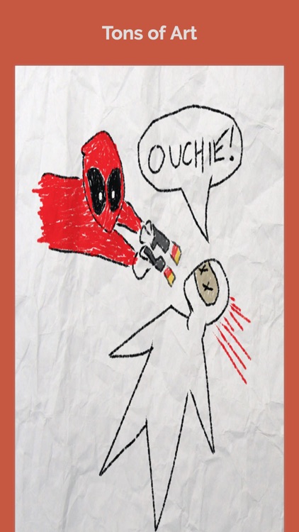 Unique Wallpapers for Deadpool Comics Free HD + Emoji Stickers and Fan Ar