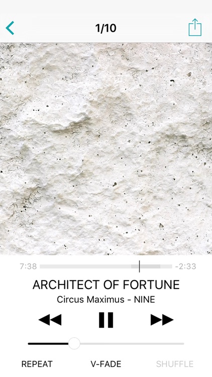 Crossfade music player - Audieon