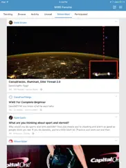 wrestling forum - for wwe news iPad Captures Décran 1