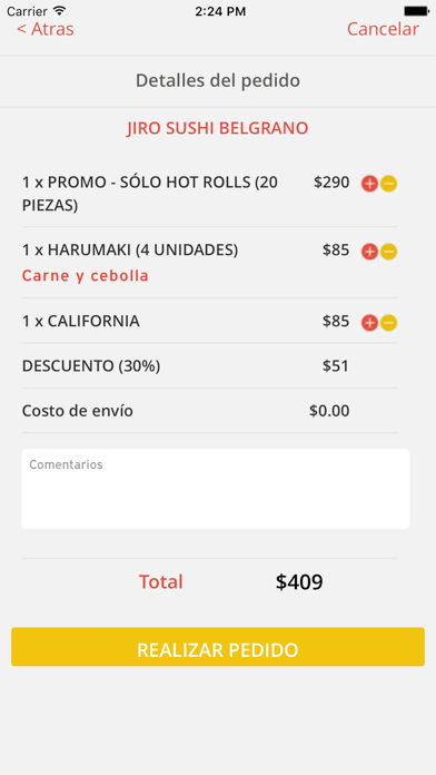 App screenshot
