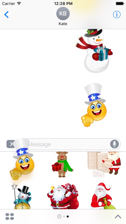 Magic Santa Stickers for iMessage screenshot-4