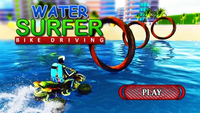 水サーファーバイク運転 - レーシングゲームのおすすめ画像1