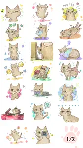 Brown Tabby Cat screenshot #2 for iPhone