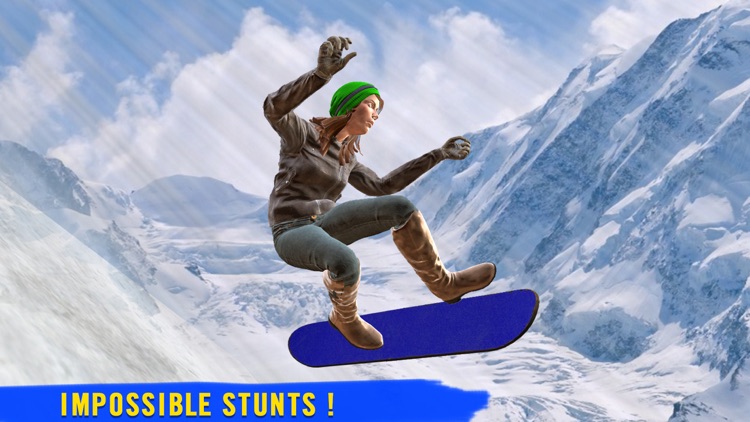 Snow Slide 3D Simulator VR-Extreme Jump in Ice Age screenshot-3
