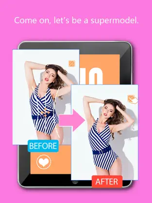 Captura de Pantalla 2 Thin Camera - Insta Face Makeup Slim Skinny Photo iphone