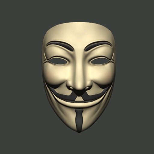 Anonymous Mask Stickers iOS App