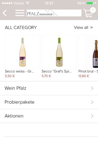 pfalzweinshop screenshot 2