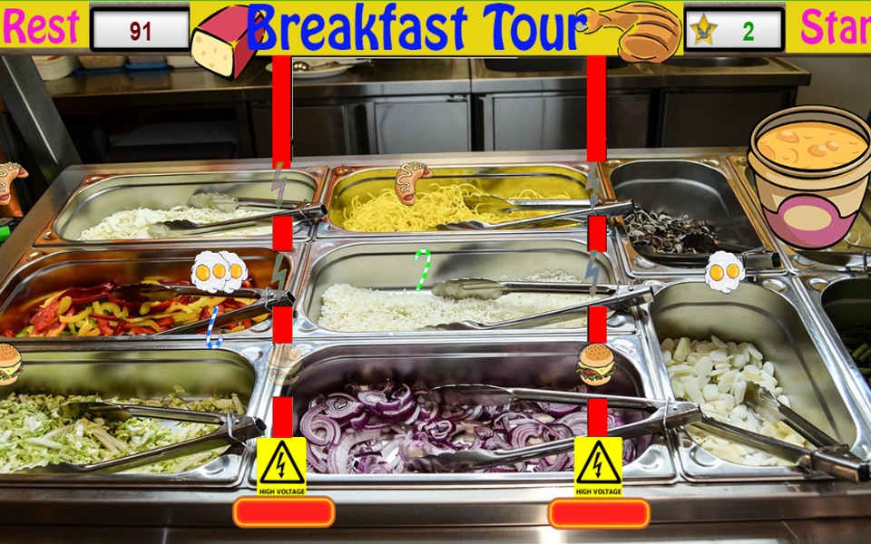 Breakfast Food Adventure For Restaurants Delivery screenshot 2