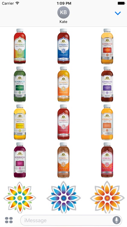 GT's Kombucha Stickers