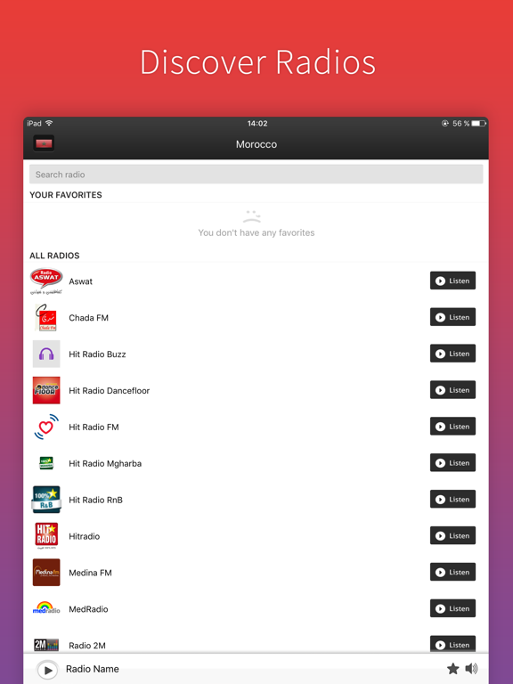 Screenshot #4 pour Radio Morocco - Radio Maroc - الإذاعة المغربية