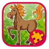 Farm Horse Jigsaw Puzzle Game Free For Kids