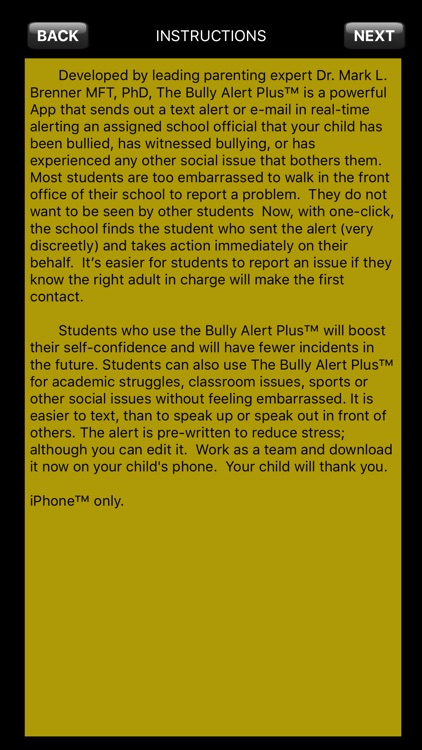 Bully Alert Plus