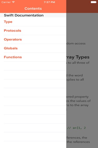 Swift Docs - Offline Documentation for Swift screenshot 2
