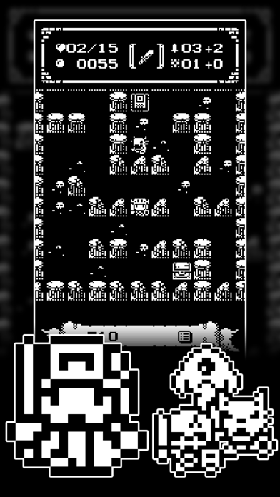 1-Bit Rogue: A dungeon crawler RPG! Screenshot 3