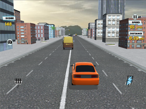 Screenshot #4 pour Trafic Turbo Racing Drag City 3d Jeu gratuit