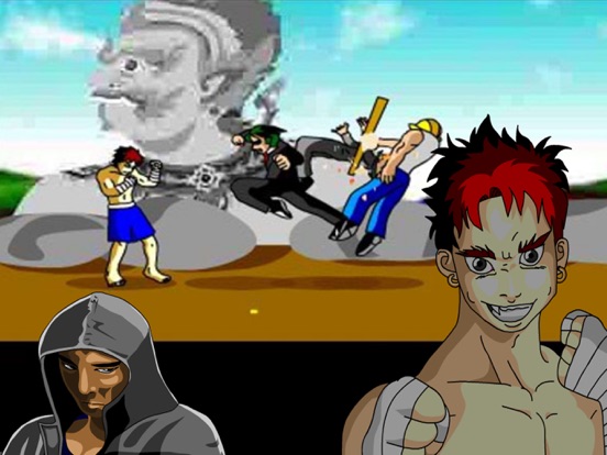 Screenshot #6 pour Fighting Man:Crazy Street Fighter