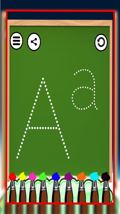 Christmas ABC Tracing Letters - Learning game