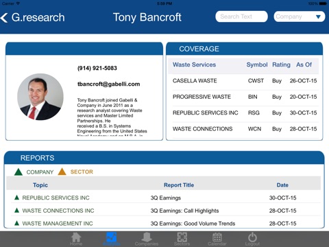 Gabelli  & Company Research screenshot 3