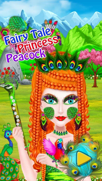Fairy Tale Princess Peacock