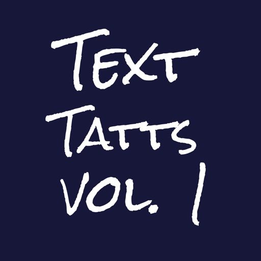 Text Tatts vol. 1 - Hip Hop Emoji stickers