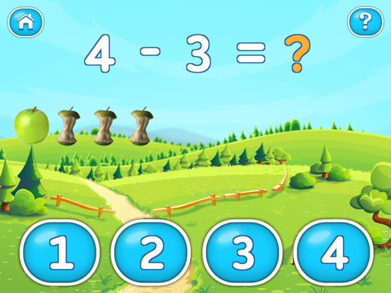 Math for Kids: teach numbers iPad screenshot
