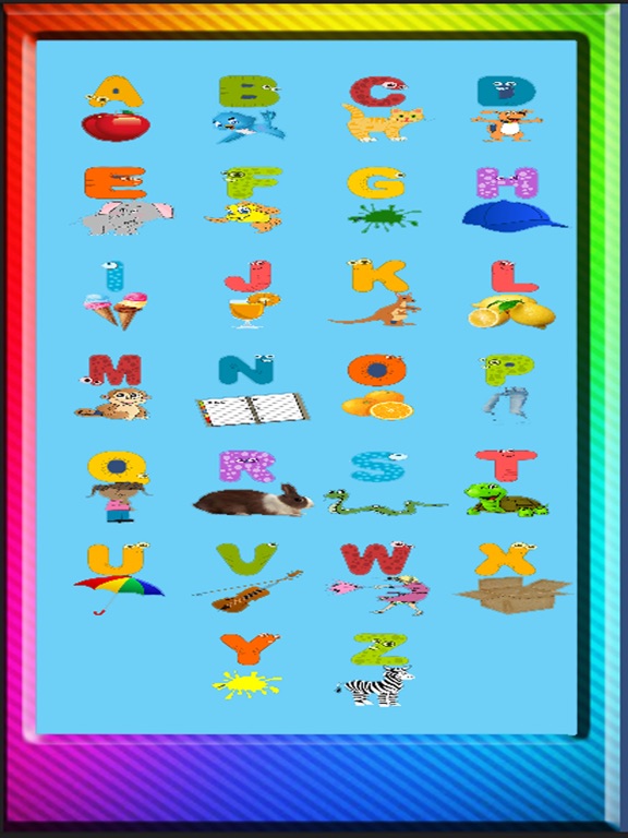 ABC Alphabets and Phonics for Toddlers iPad screenshot