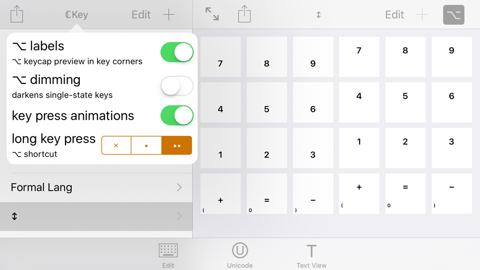 ℂKey - Customisable Keyboard - 1.11 - (iOS)