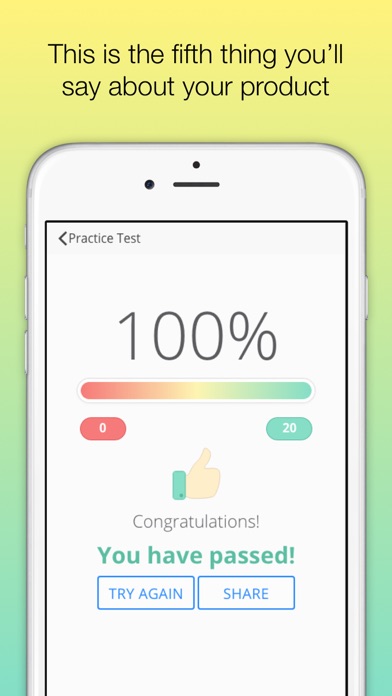 Oklahoma OMVC - OK Permit test iPhone screenshot 5 - Education app